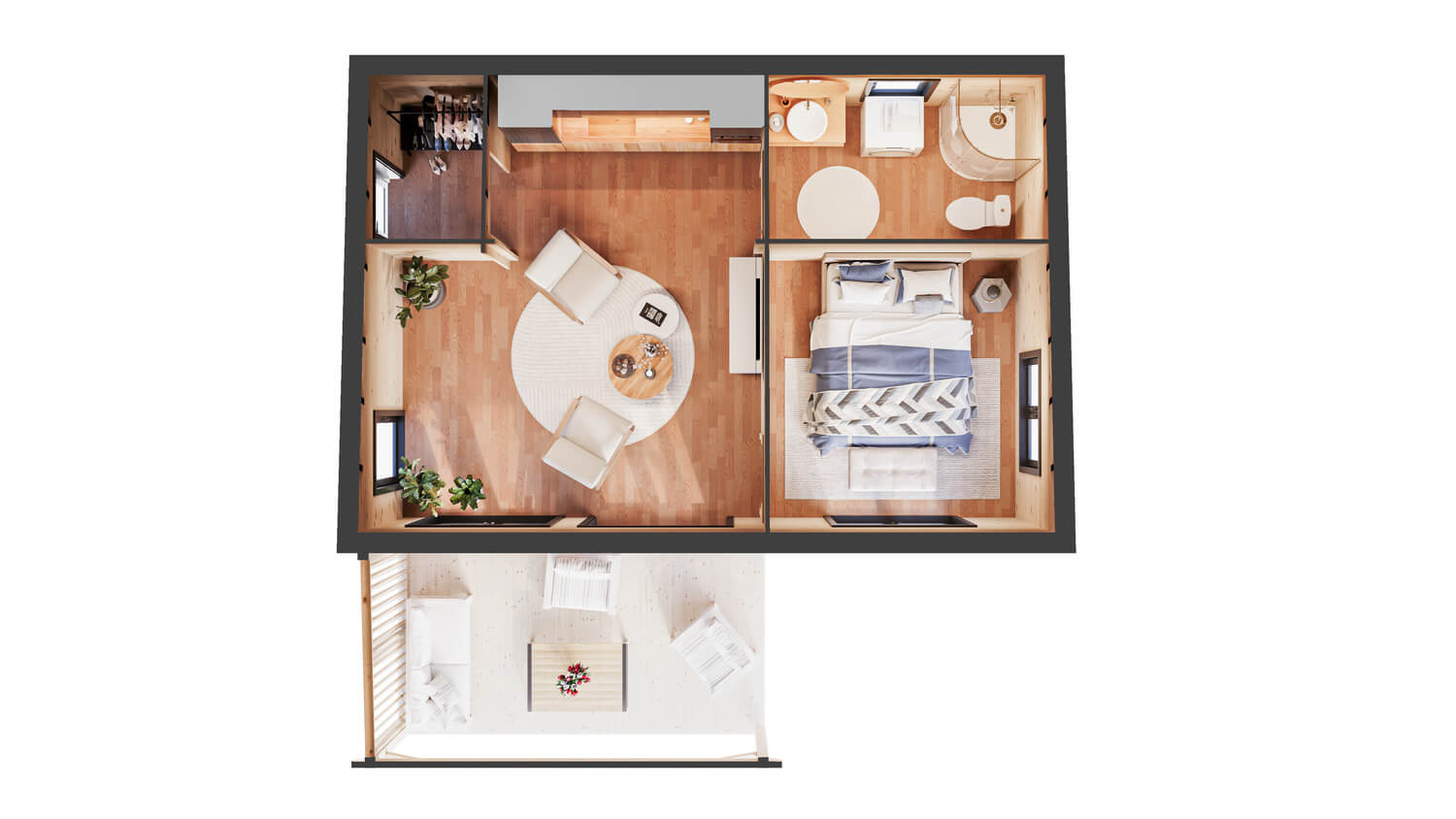 Casas de madera para vivir