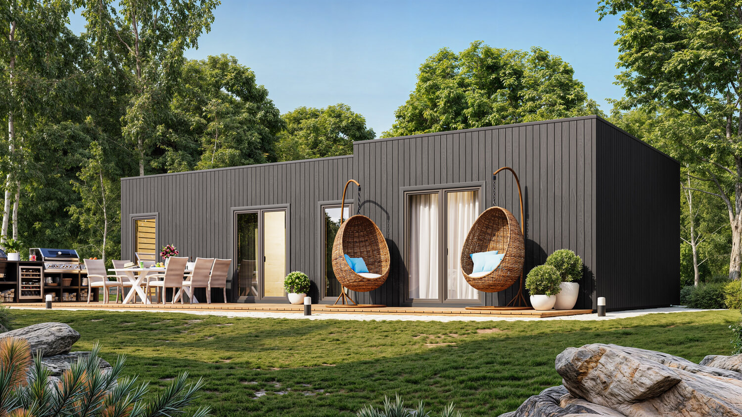 Casas de madera para vivir