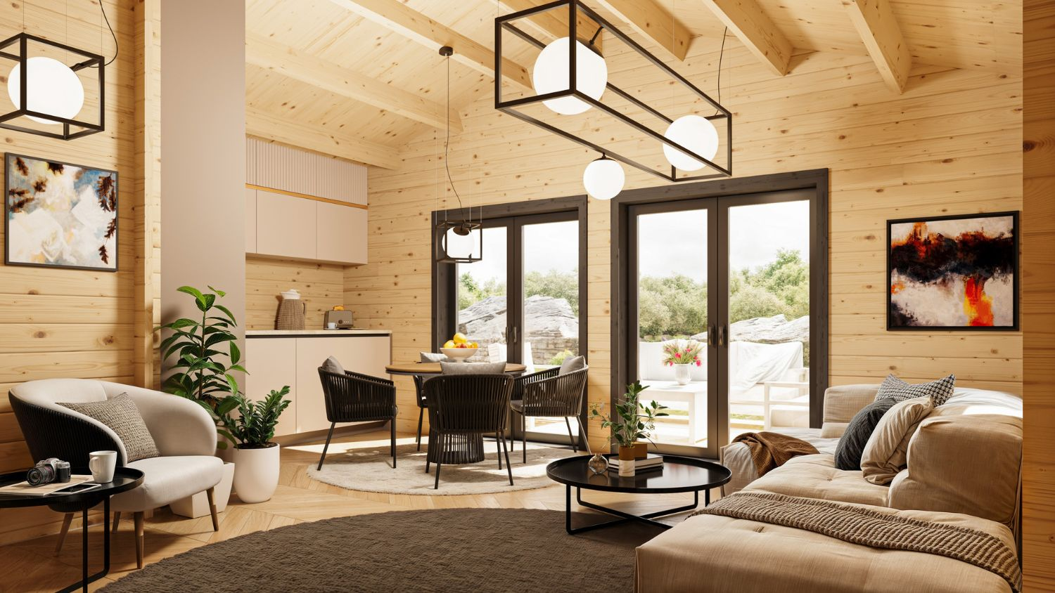 Casas de madera para vivir